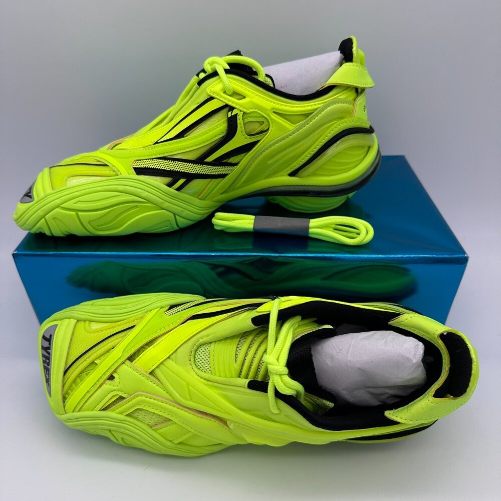 Balenciaga Women's Tyrex Low Top‎ Athletic Sneaker, Size EU38/US8, Fluo Yellow